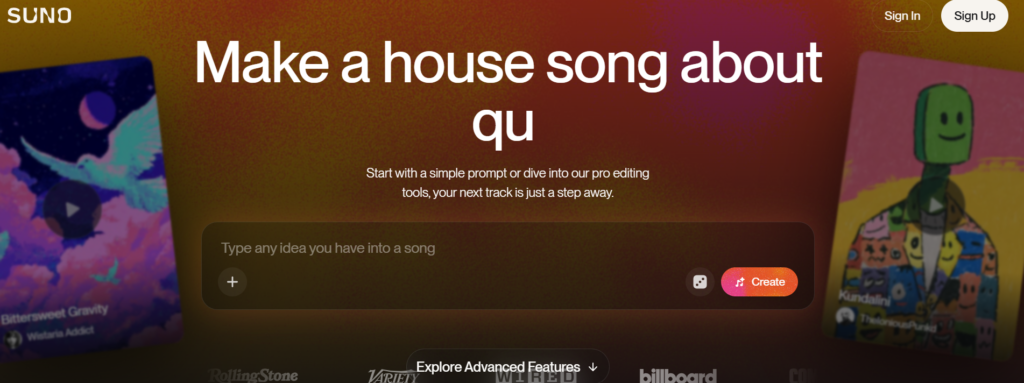 Suno AI Free Song Generator