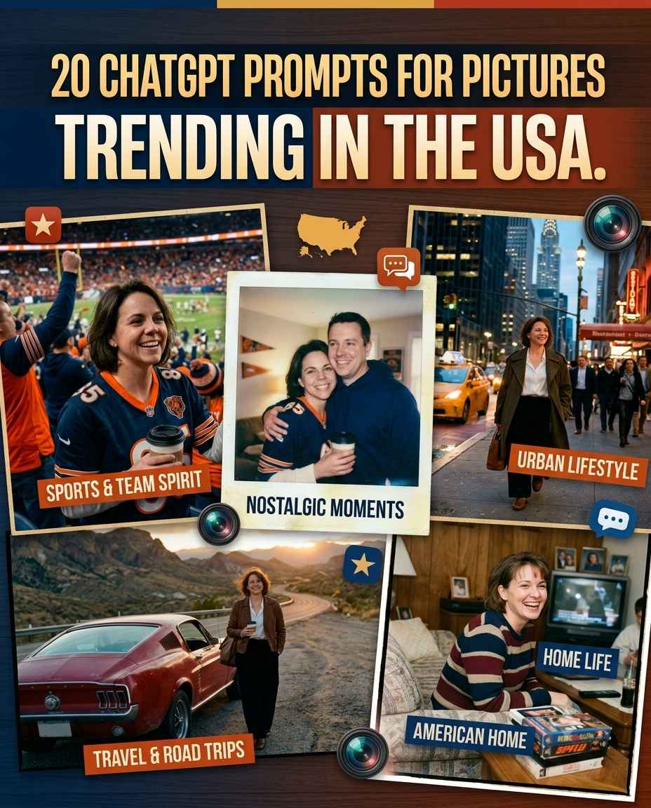 20 ChatGPT Prompts for Pictures Trending in the USA